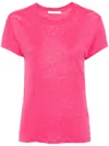 Iro Third Linen T-shirt In Pink