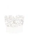 Iro Olympe Embellished Top In White