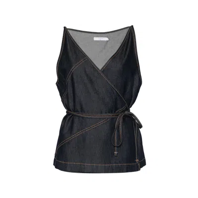 Iro Tops Blue In Black