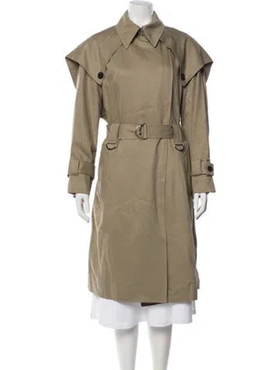 Pre-owned Iro Trench Coat In Neutral
