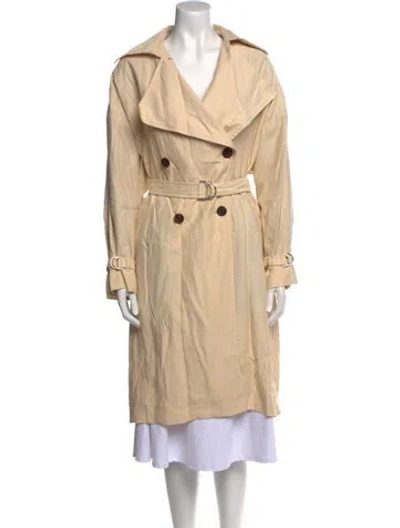 Pre-owned Iro Trench Coat In Neutral