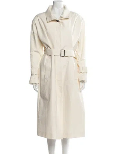 Pre-owned Iro Trench Coat In Neutral