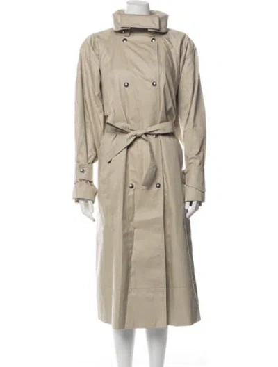 Pre-owned Iro Trench Coat In Neutrals