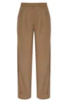 Iro Cirse Trousers In Kaki Pastello