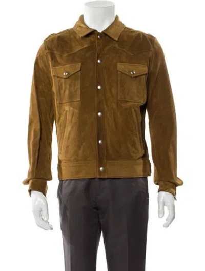 Pre-owned Iro Trucker Jacket W/ Tags In Brown