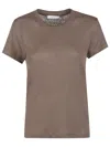 Iro Short-sleeved T-shirt In Beige