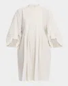 Iro Tulia Striped Poplin Dress In White