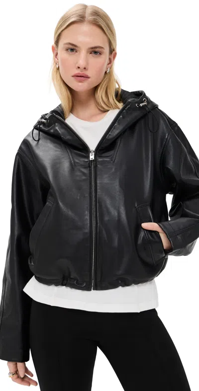 Iro Tulum Leather Jacket In Black