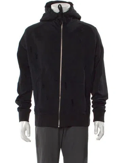 Pre-owned Iro Turtleneck Long Sleeve Hoodie W/ Tags In Black