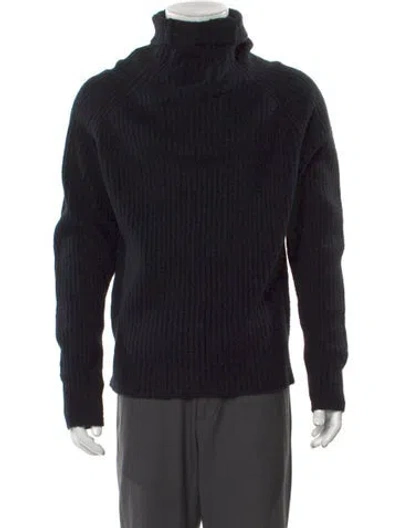Pre-owned Iro Turtleneck Long Sleeve Pullover W/ Tags In Black