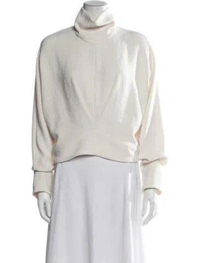 Pre-owned Iro Turtleneck Long Sleeve Sweatshirt In Neutral