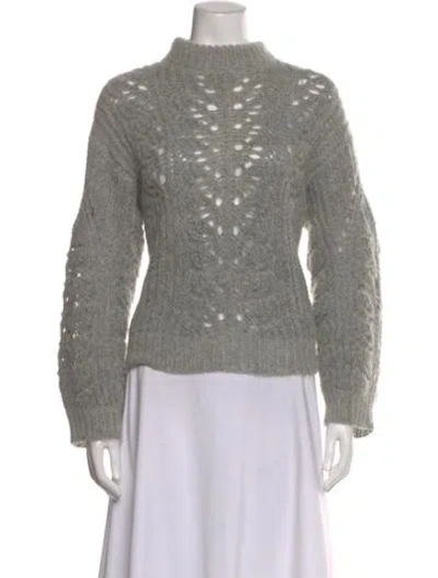Pre-owned Iro Turtleneck Sweater In Gray