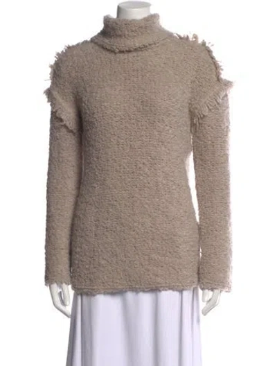 Pre-owned Iro Turtleneck Sweater In Gray