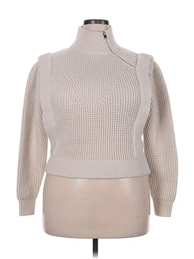 Pre-owned Iro Turtleneck Sweater In Ivory
