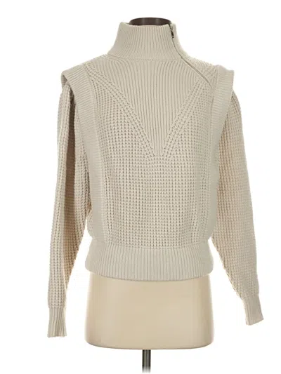 Pre-owned Iro Turtleneck Sweater In Ivory