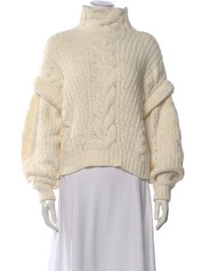 Pre-owned Iro Turtleneck Sweater In Neutral