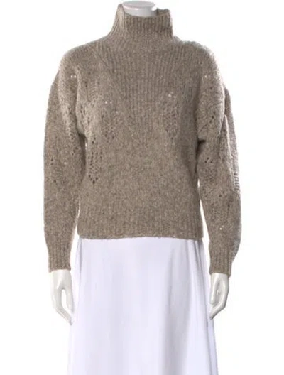 Pre-owned Iro Turtleneck Sweater In Neutral