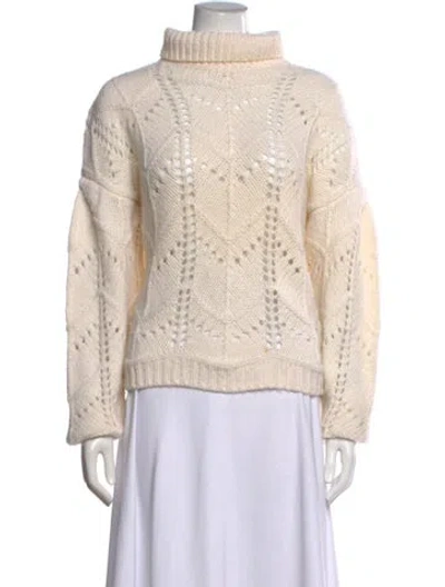 Pre-owned Iro Turtleneck Sweater In Neutrals