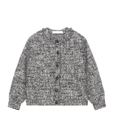 Iro Tweed Bomber In Gray