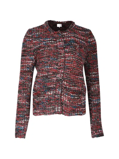 Pre-owned Iro Tweed Jacket In Red