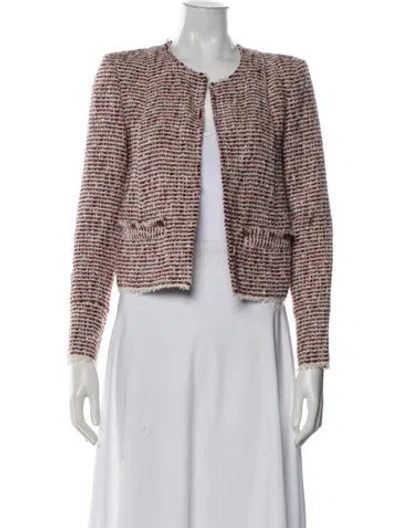 Pre-owned Iro Tweed Pattern Blazer