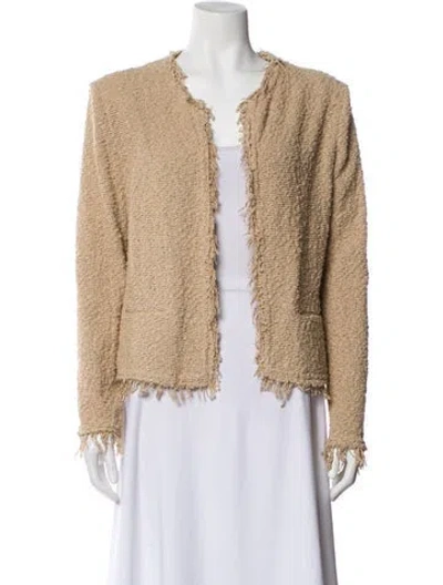 Pre-owned Iro Tweed Pattern Blazer In Multi