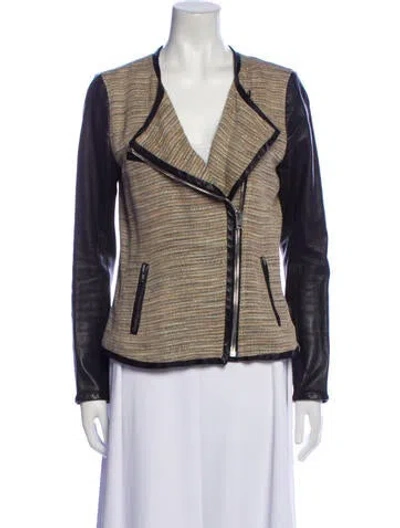 Pre-owned Iro Tweed Pattern Blazer In Neutral