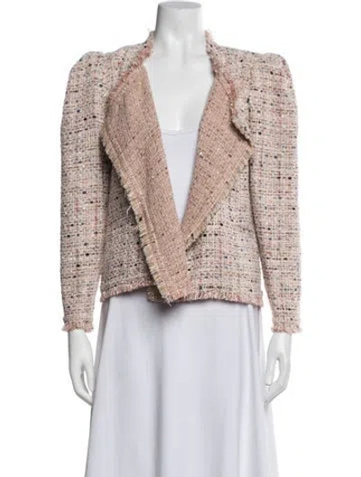 Pre-owned Iro Tweed Pattern Blazer W/ Tags In Multicolor