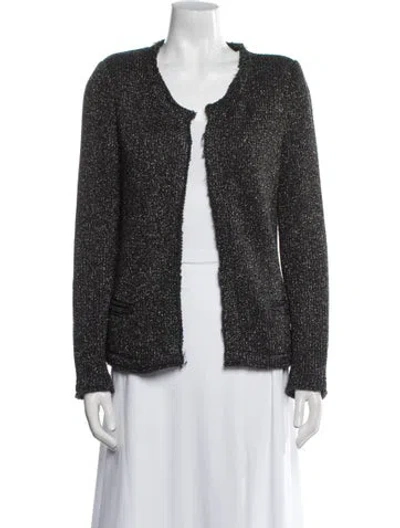 Pre-owned Iro Tweed Pattern Evening Jacket