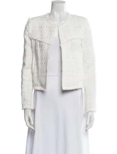 Pre-owned Iro Tweed Pattern Evening Jacket