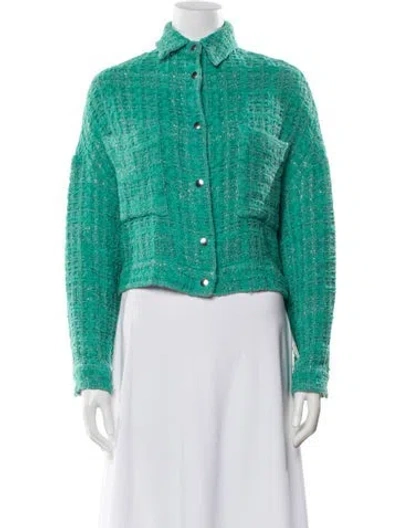 Pre-owned Iro Tweed Pattern Evening Jacket