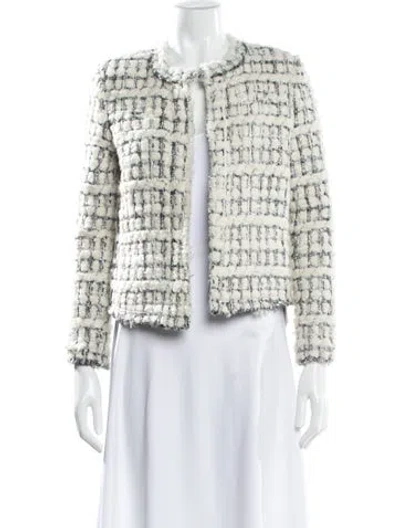 Pre-owned Iro Tweed Pattern Evening Jacket
