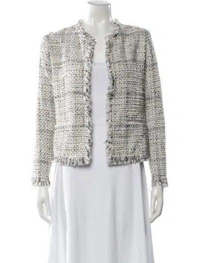 Pre-owned Iro Tweed Pattern Evening Jacket