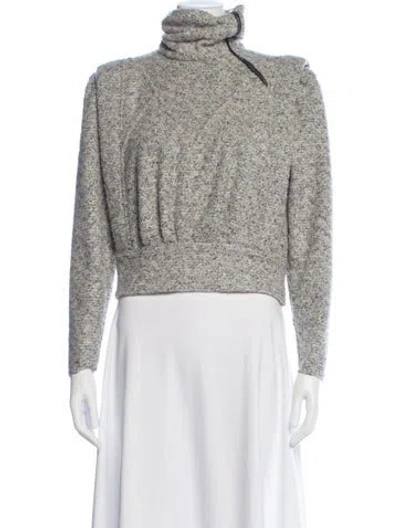 Pre-owned Iro Tweed Pattern Evening Jacket In Gray