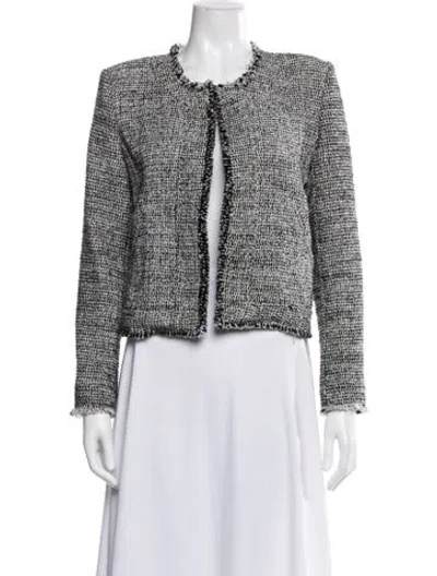 Pre-owned Iro Tweed Pattern Evening Jacket In Multi