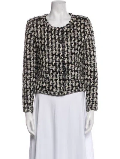 Pre-owned Iro Tweed Pattern Jacket
