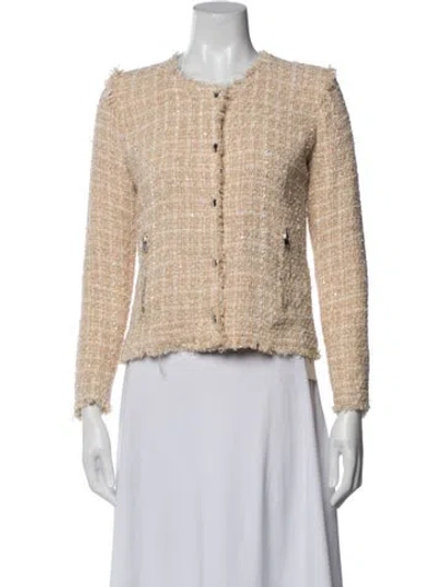 Pre-owned Iro Tweed Pattern Jacket