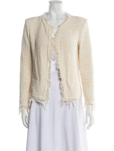Pre-owned Iro Tweed Pattern Jacket