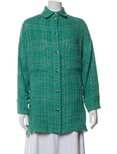 Pre-owned Iro Tweed Pattern Jacket