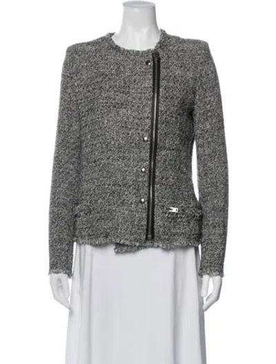Pre-owned Iro Tweed Pattern Jacket In Multi