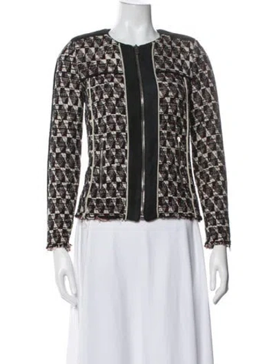 Pre-owned Iro Tweed Pattern Jacket In Multi
