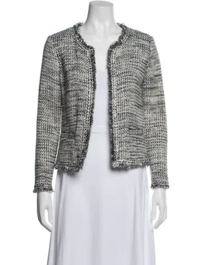 Pre-owned Iro Tweed Pattern Jacket In Multi