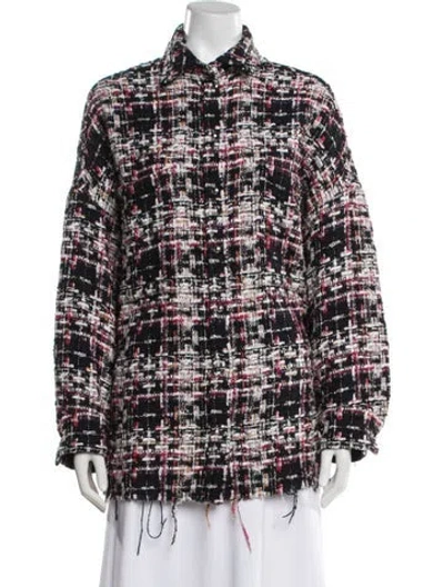 Pre-owned Iro Tweed Pattern Jacket In Multi