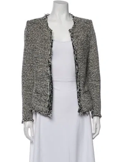 Pre-owned Iro Tweed Pattern Jacket In Multi