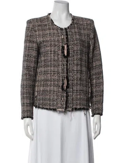 Pre-owned Iro Tweed Pattern Jacket In Multi