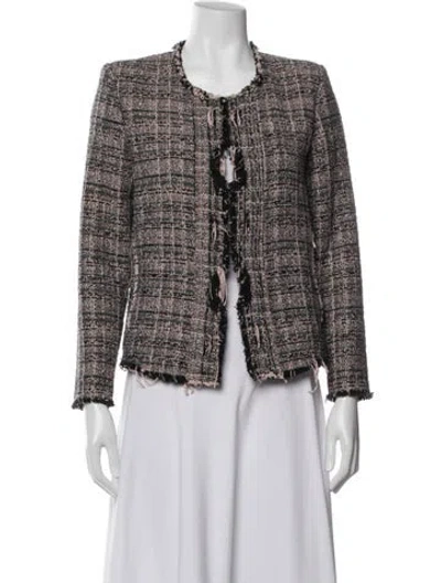Pre-owned Iro Tweed Pattern Jacket In Multi