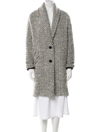 Pre-owned Iro Tweed Pattern Jacket In Neutral