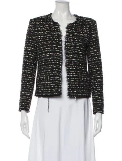 Pre-owned Iro Tweed Pattern Jacket In Neutral