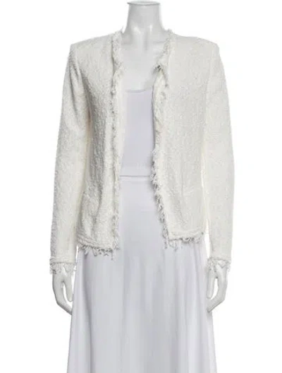 Pre-owned Iro Tweed Pattern Jacket In Neutrals