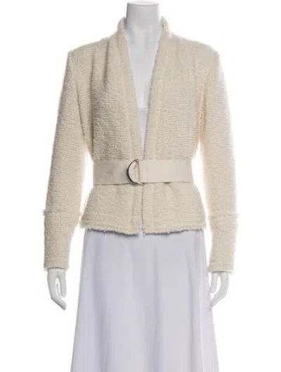 Pre-owned Iro Tweed Pattern Jacket In Neutrals